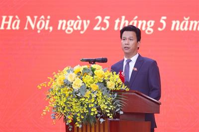 Bài phát biểu nhận nhiệm vụ của Bộ trưởng Bộ Tài nguyên và Môi trường Đặng Quốc Khánh